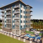 Двухуровневые апартаменты 2+1 в Авсалларе