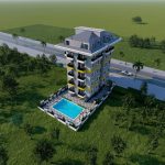 Строится новый проект бутик комплекса в районе Авсаллар