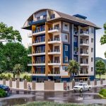 Строящийся уютный комплекс в районе Авсаллар