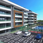 Новый комплекс в районе Оба, Аланья с инфраструктурой