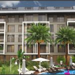 Строящийся уютный комплекс в районе Оба