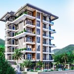 Комплекс с планировками 1+1, 2+1 в районе Махмутлар