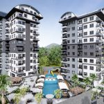 Новый проект в Авсалларе с различными видами квартир