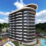 Стильный строящийся комплекс в районе Газипаша