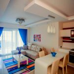 Квартира 1+1 в аренду в районе Махмутлар