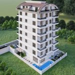 Новый проект комплекса в 400 метрах от моря в Махмутларе