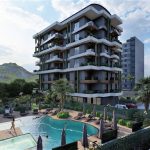 Небольшой комплекс с различными планировками в Авсалларе