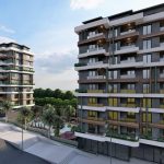 Строящийся комплекс в районе Авсаллар