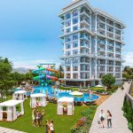 Элитный комплекс на стадии строительства в районе Тосмур