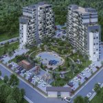 Проект нового комплекса в центре Мерсина, где есть газовое отопление