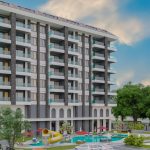 Комплекс с бассейном в районе Авсаллар