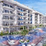 Строящийся комплекс с различными планировками в районе Оба