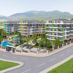 Комплекс с отельной инфраструктурой в районе Оба