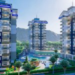 Стильный комплекс с бассейном в районе Авсаллар