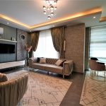 Меблированный дуплекс 2+1 в районе Оба