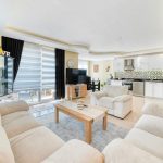 Квартира 2+1 с мебелью и бытовой техникой в районе Тосмур