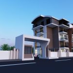 Невысокий комплекс с инфраструктурой в районе Газипаша