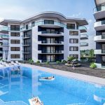 Уютная резиденция в районе Махмутлар, с планировками 2+1, 4+2, 5+1