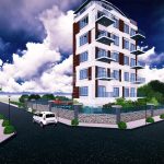 Новый комплекс с квартирами 1+1 и 2+1 в Авсалларе