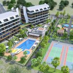 Комплекс с развитой инфраструктурой в районе Оба